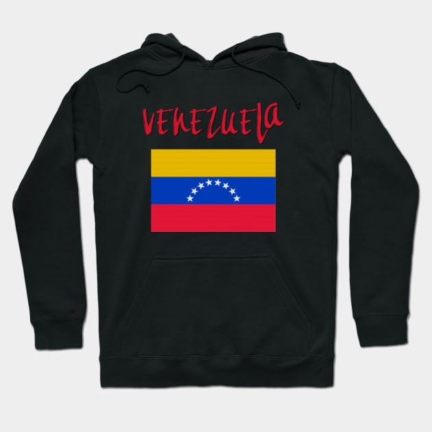 Venezuela flag Hoodie by NV